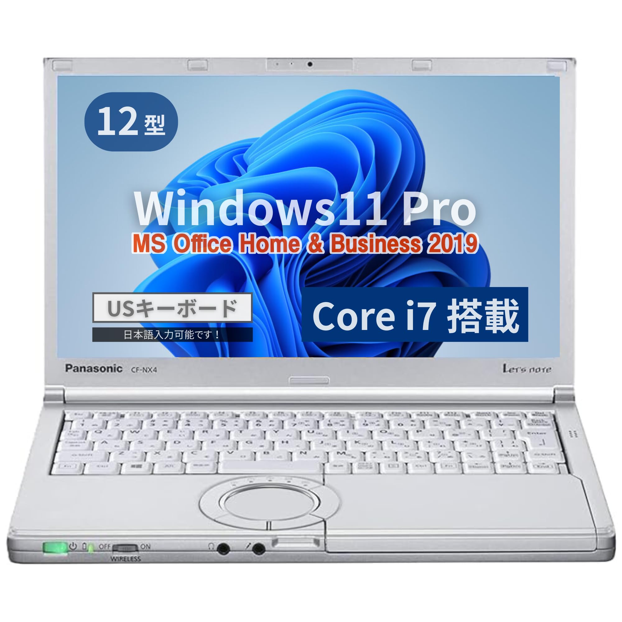 Amazon.co.jp: 【整備済み品】Let's note ノートPC CF-NX4 /12型/Core